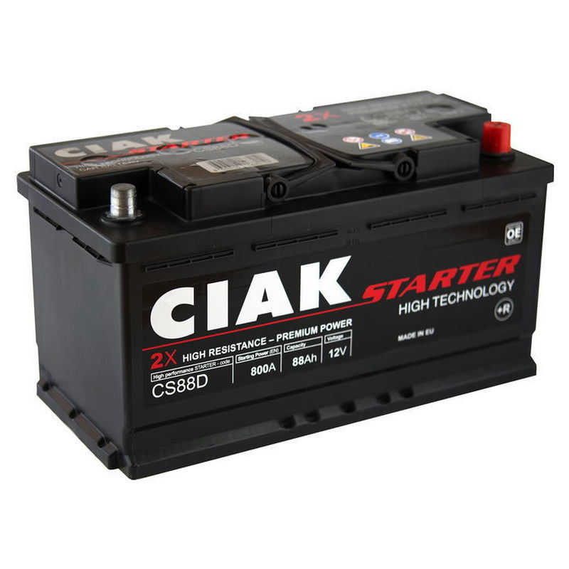 Akumulator CIAK Starter 12 V 88 Ah +D