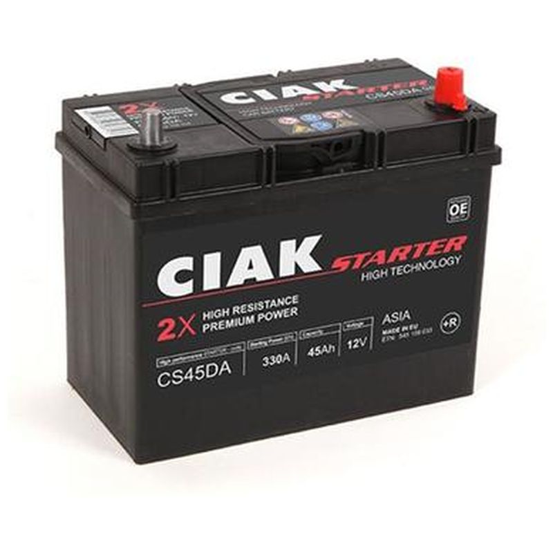 Akumulator CIAK Starter Asia 12 V 45 Ah +D