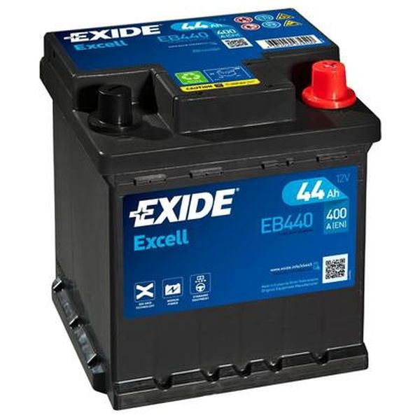 Akumulator EXIDE Excell 12 V 44 Ah +D