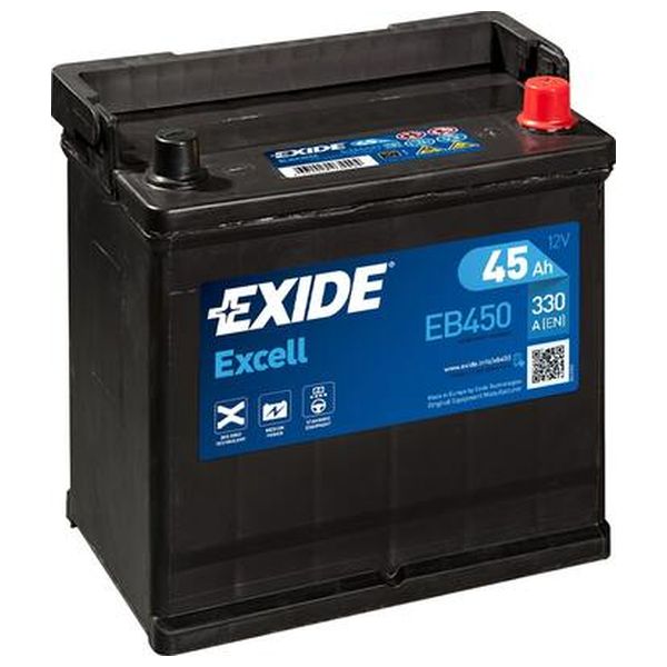 Akumulator EXIDE Excell Asia 12 V 45 Ah +L