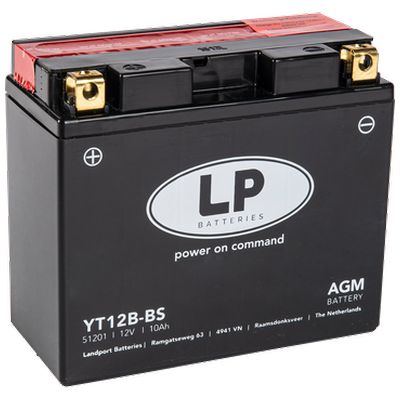 Akumulator za motocikl LANDPORT AGM 12 V 11 Ah +L