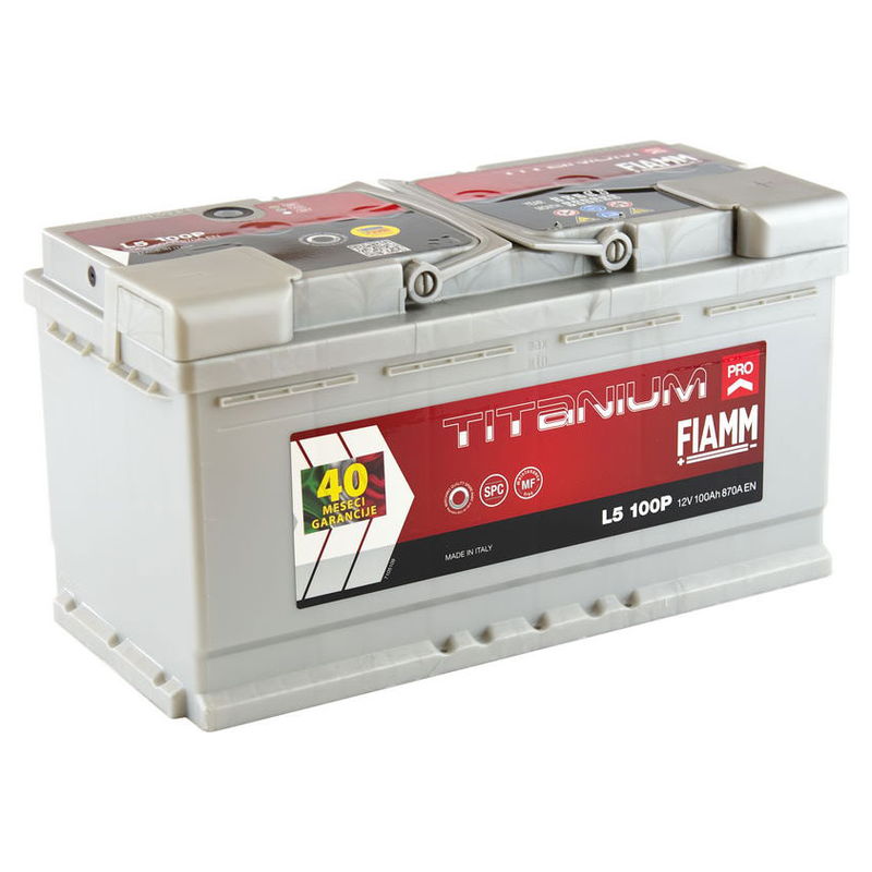 Akumulator FIAMM Titanium Pro 12 V 100 Ah +D
