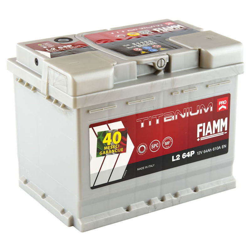 Akumulator FIAMM Titanium Pro 12 V 64 Ah +D