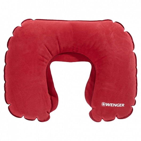 Wenger jastuk na naduvavanje za vrat crvena
