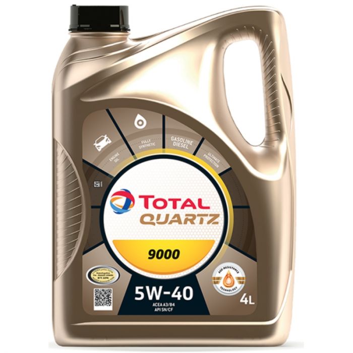 Motorno ulje TOTAL Quartz 9000 5W40 4 L
