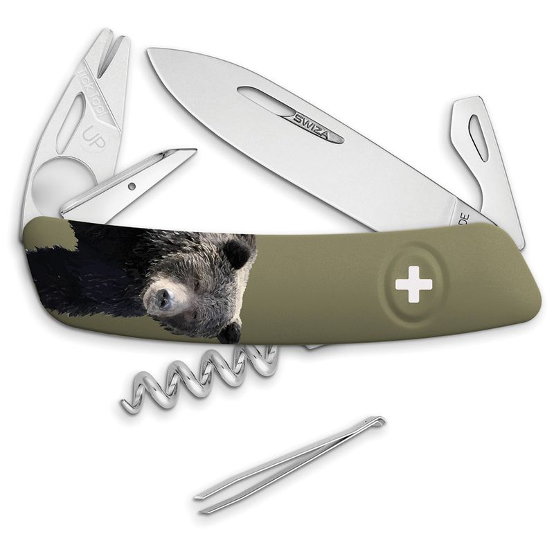 Swiza knife tt03 olive bear