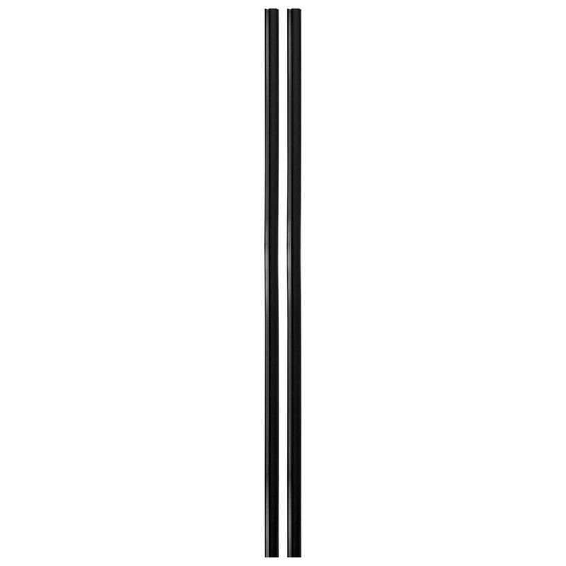 Štitnik vrata samolepljivi 2 x 60cm LAMPA - crna