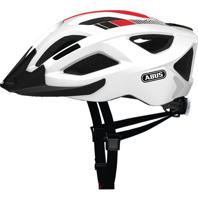 Kaciga za bicikliste ABUS Aduro race - white M/L