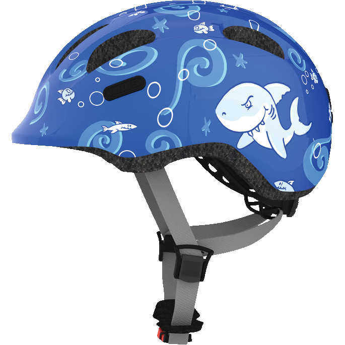 Kaciga za bicikliste ABUS Smiley 2.0 blue sharky S