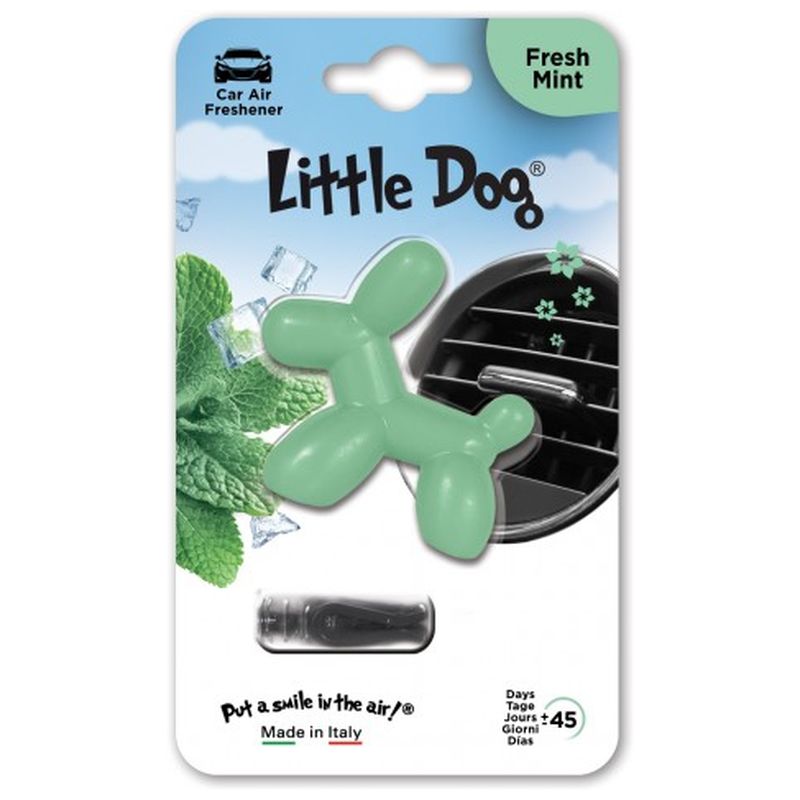 Mirisna figurica LITTLE DOG - fresh mint