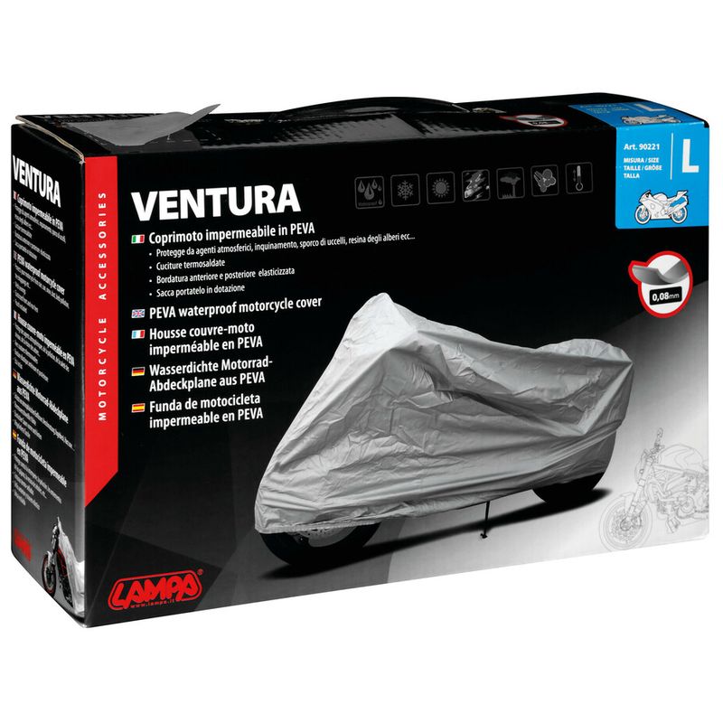 Cerada za motocikle LAMPA Ventura - L (229x125x99)