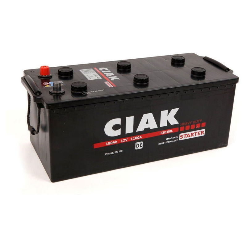 Akumulator CIAK Starter 12 V 180 Ah +L