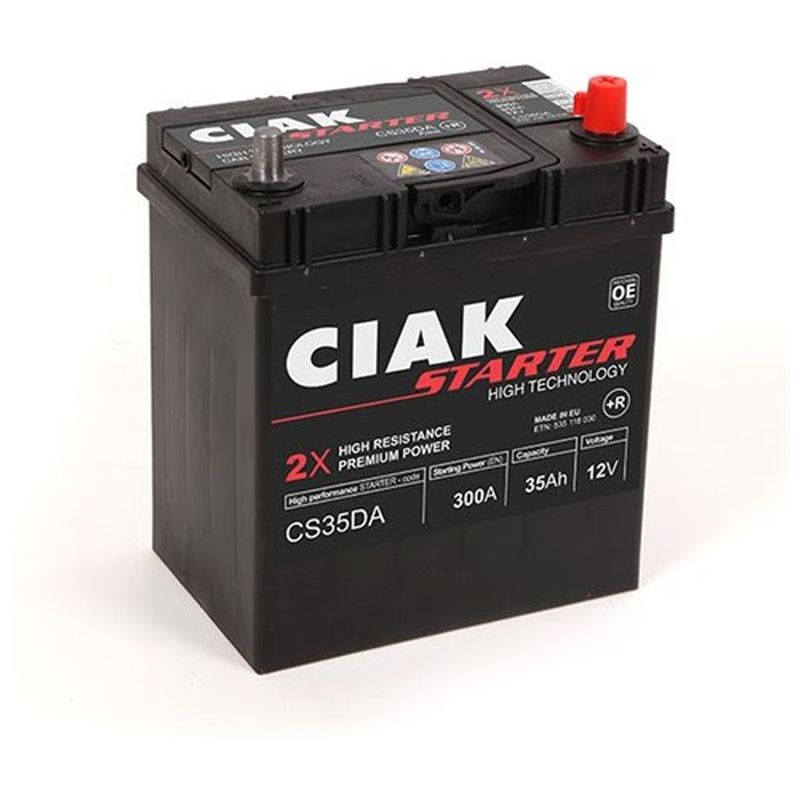 Akumulator CIAK Starter Asia 12 V 35 Ah +D