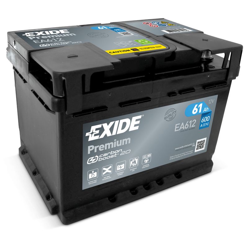 Akumulator EXIDE Premium Carbon 12 V 60 Ah +D