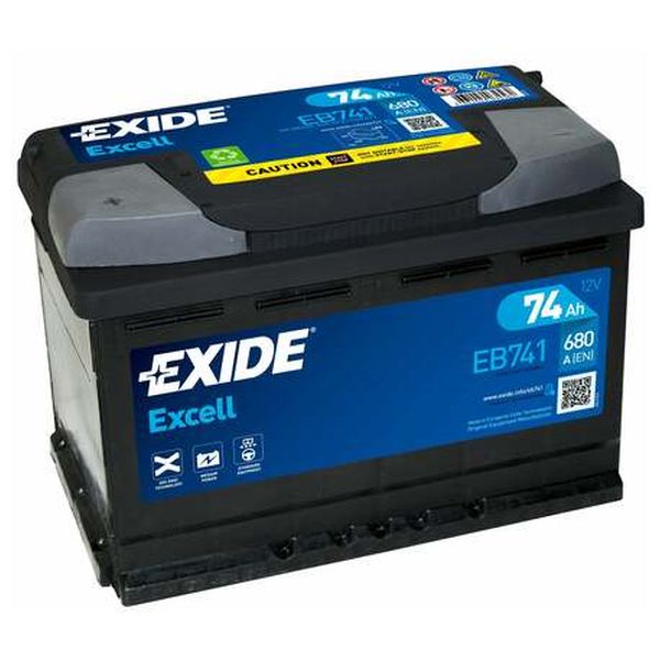 Akumulator EXIDE Excell 12 V 74 Ah +L