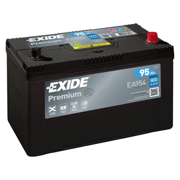 Akumulator EXIDE Premium Carbon Asia 12 V 95Ah +D