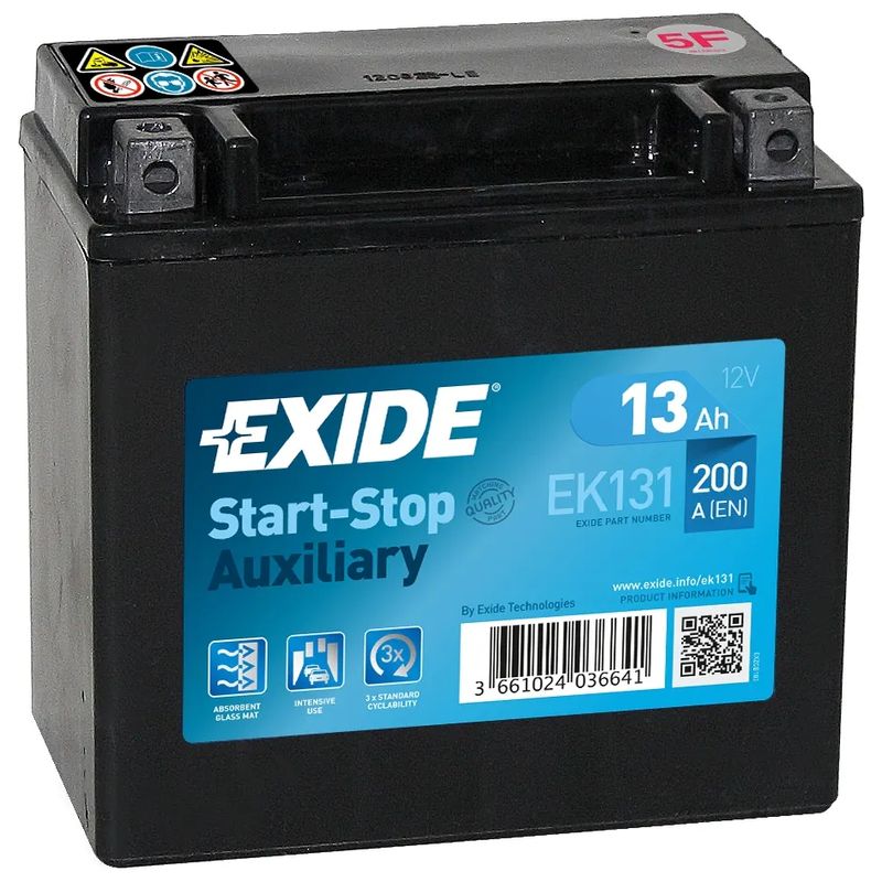 Akumulator EXIDE AGM 12V 13Ah pomoćni