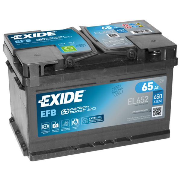Akumulator EXIDE EFB 12 V 65 Ah