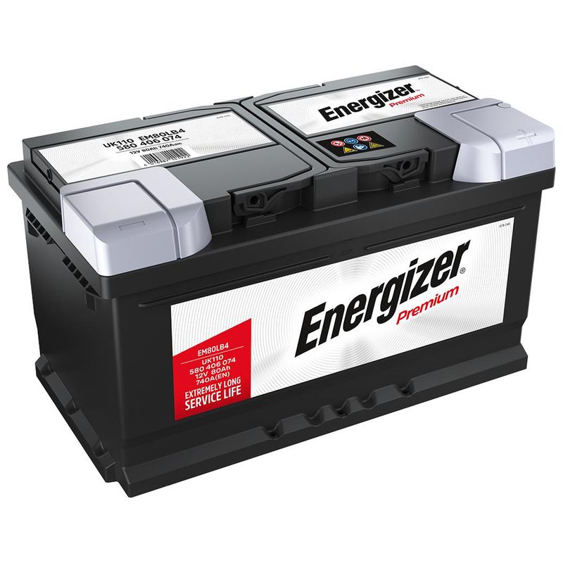 Akumulator ENERGIZER Premium 12 V 80 Ah +D
