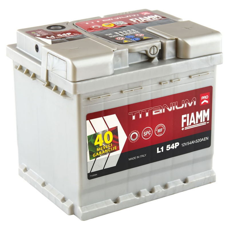 Akumulator FIAMM Titanium Pro 12 V 54 Ah +D