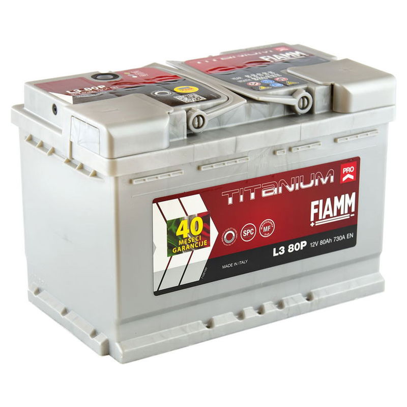 Akumulator FIAMM Titanium Pro 12 V 80  Ah +D