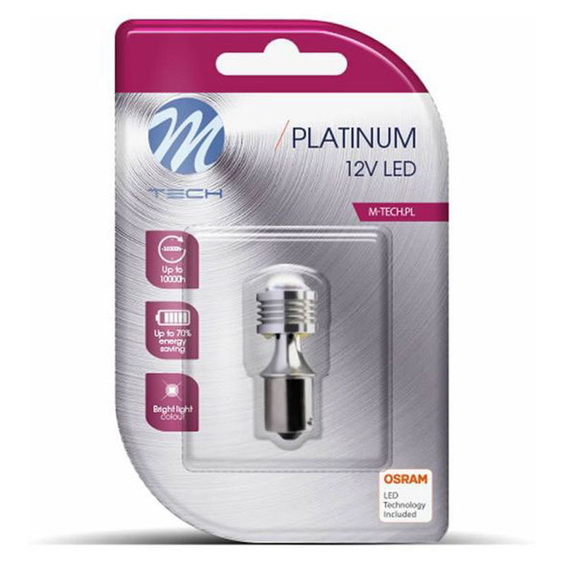 Sijalica LED P21W M-Tech Platinum