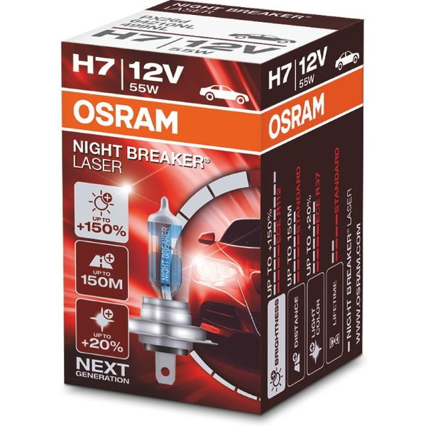 Sijalica H7 +150% OSRAM Night Breaker Laser