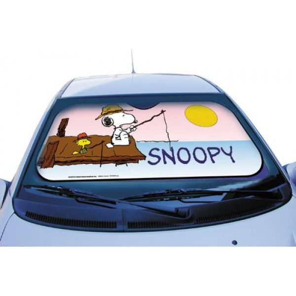 Štitnik od sunca prednji 60x130cm Snoopy