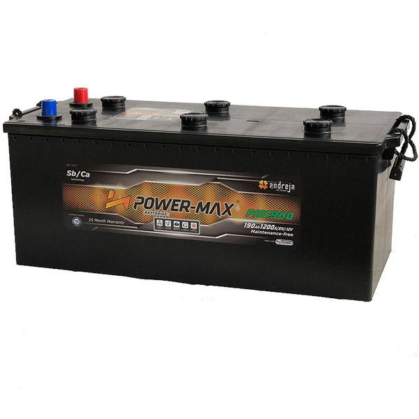 Akumulator POWER MAX pm1900 12 V 190 Ah +L