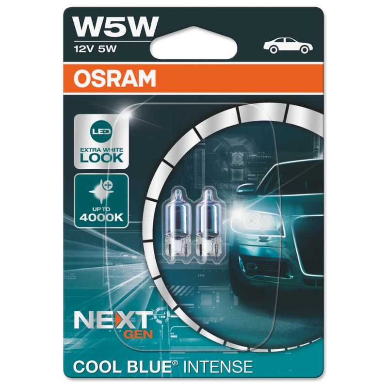 Sijalica W5W ubodna OSRAM Cool Blue Intense Next Gen - 2 kom.