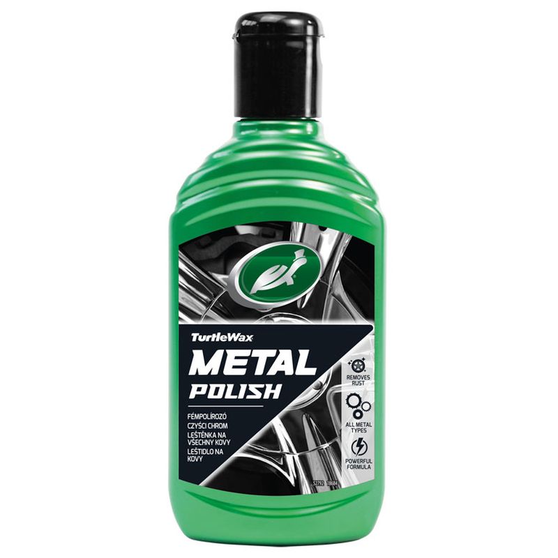 Polir tečnost za hrom/metal Turtle Wax (300 ml)