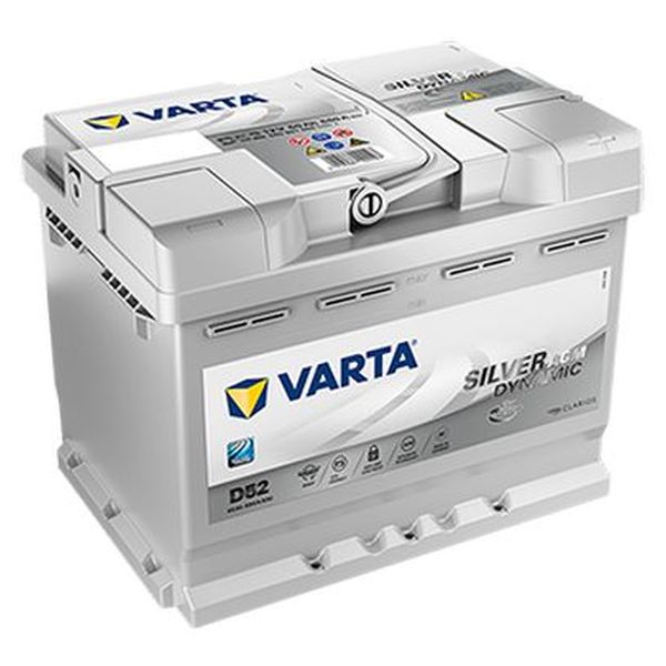 Akumulator VARTA AGM Silver Dynamic 12 V 60 Ah +D