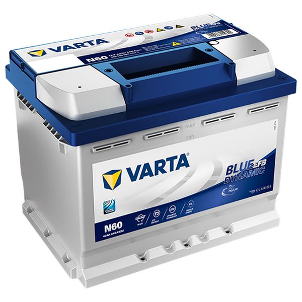 Akumulator VARTA EFB Blue Dynamic 12 V 60 Ah +D
