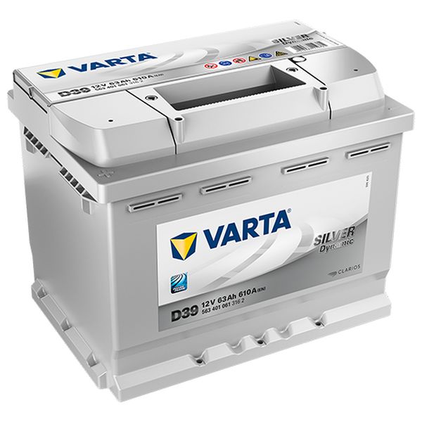 Akumulator VARTA Silver Dynamic 12 V 63 Ah +L