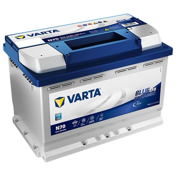 Akumulator VARTA EFB Blue Dynamic 12 V 70 Ah +D