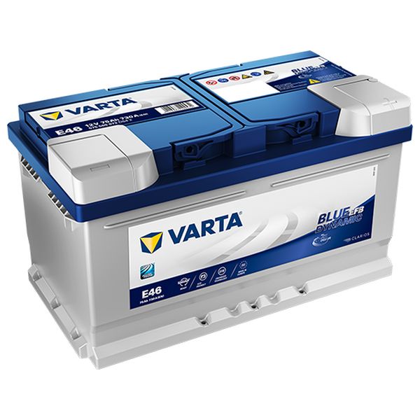 Akumulator VARTA EFB Blue Dynamic 12 V 75 Ah +D
